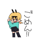 ハチの女の子（個別スタンプ：13）