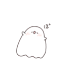 シンプルなおばけ？（個別スタンプ：4）