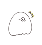 シンプルなおばけ？（個別スタンプ：15）