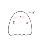 シンプルなおばけ？（個別スタンプ：34）