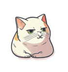 目が口ほどにものを云う猫（個別スタンプ：4）