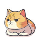 目が口ほどにものを云う猫（個別スタンプ：5）