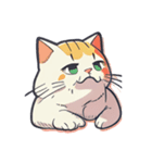 目が口ほどにものを云う猫（個別スタンプ：6）