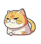 目が口ほどにものを云う猫（個別スタンプ：7）