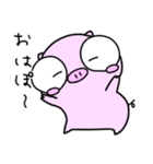 ゴリオンズ ぶた（個別スタンプ：1）