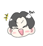 センターわけ男（個別スタンプ：23）