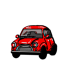 青い車が変化します。（個別スタンプ：12）