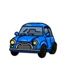 青い車が変化します。（個別スタンプ：13）