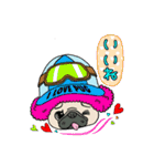 I LOVE PUG♡パグちゃんと日常（個別スタンプ：13）