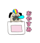 I LOVE PUG♡パグちゃんと日常（個別スタンプ：18）