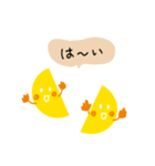 お月さまシリーズ【その①】〜挨拶編〜（個別スタンプ：9）