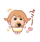 愛犬❤ココ面白スタンプ【ヒロ御朱印.com】（個別スタンプ：35）