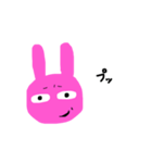 ほくそ笑むうさぎ（個別スタンプ：5）