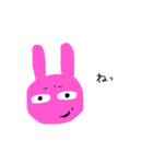 ほくそ笑むうさぎ（個別スタンプ：8）