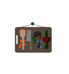 何か中（個別スタンプ：13）