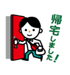 マルシェなどの出店者の繋がるスタンプ(F)（個別スタンプ：39）