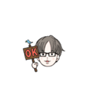 ハッピーPスケ（個別スタンプ：4）