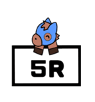 でか文字 競馬予想2（個別スタンプ：16）