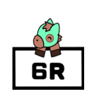 でか文字 競馬予想2（個別スタンプ：17）