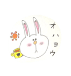 うさちの感情論。（個別スタンプ：2）