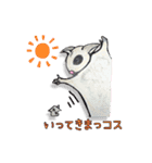 恋家…フクロモモンガ恋ぴん＆恋竜の幸せ♡（個別スタンプ：8）