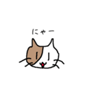 バイカラー猫さん☆（個別スタンプ：2）