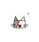 バイカラー猫さん☆（個別スタンプ：40）