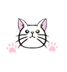 CAT Face(猫の顔)（個別スタンプ：14）