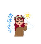 裏がありそうな女（個別スタンプ：5）