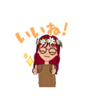 裏がありそうな女（個別スタンプ：8）