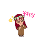 裏がありそうな女（個別スタンプ：16）
