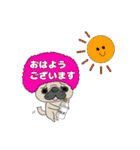 I LOVE PUG♡パグちゃんと日常【修正版】（個別スタンプ：15）