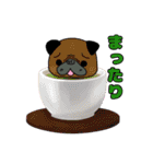 I LOVE PUG♡パグちゃんと日常【修正版】（個別スタンプ：23）