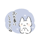 【穂月】猫ちゃんスタンプ6【ごあいさつ】（個別スタンプ：16）