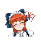 サライとフリッカ（個別スタンプ：1）