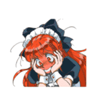 サライとフリッカ（個別スタンプ：9）