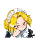 サライとフリッカ（個別スタンプ：10）