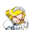サライとフリッカ（個別スタンプ：14）