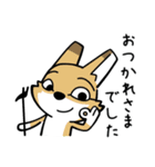 プリムを作った青い犬 Vol.2 おしごと向け（個別スタンプ：3）