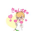 スタンプメガネっ娘（個別スタンプ：6）