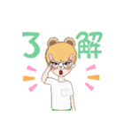スタンプメガネっ娘（個別スタンプ：10）