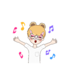 スタンプメガネっ娘（個別スタンプ：13）