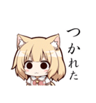 ねこみみガール（個別スタンプ：39）