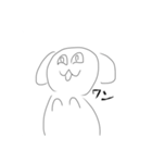 美容院で描いた落書きスタンプchan（個別スタンプ：4）