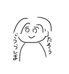 美容院で描いた落書きスタンプchan（個別スタンプ：25）