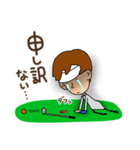 プロ？ゴルファー☆えみ（個別スタンプ：14）
