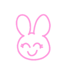うさぎandくま（個別スタンプ：5）