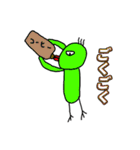僕の彼女の落書きスタンプ17（個別スタンプ：1）