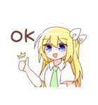 金髪少女チョロちゃんⅢ（個別スタンプ：9）