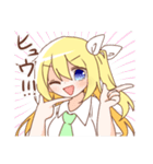 金髪少女チョロちゃんⅢ（個別スタンプ：32）